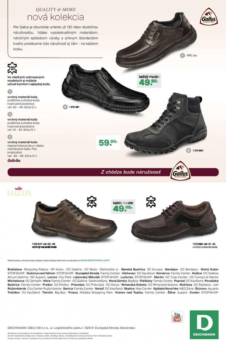 leták Deichmann jesenná obuv strana 12 leták Deichmann jesenná obuv strana 12