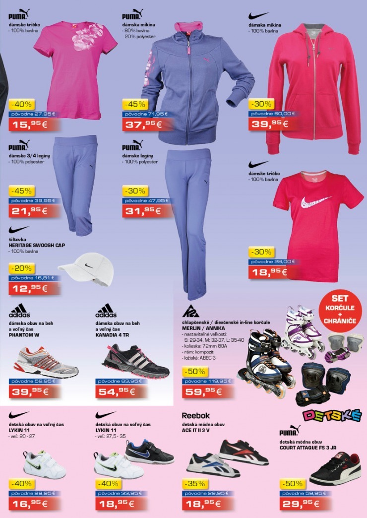 leták Sportisimo leták - Predsezónne zľavy strana 3 leták Sportisimo leták - Predsezónne zľavy strana 3