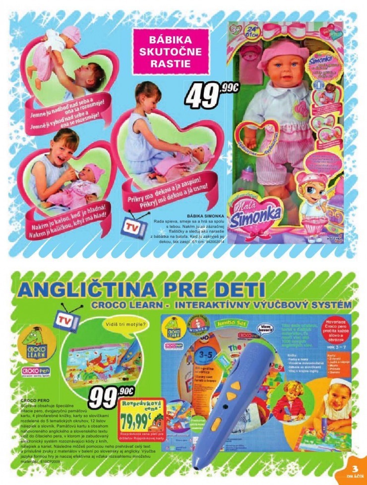 leták Dráčik - Vianočný katalóg strana 3 leták Dráčik - Vianočný katalóg strana 3