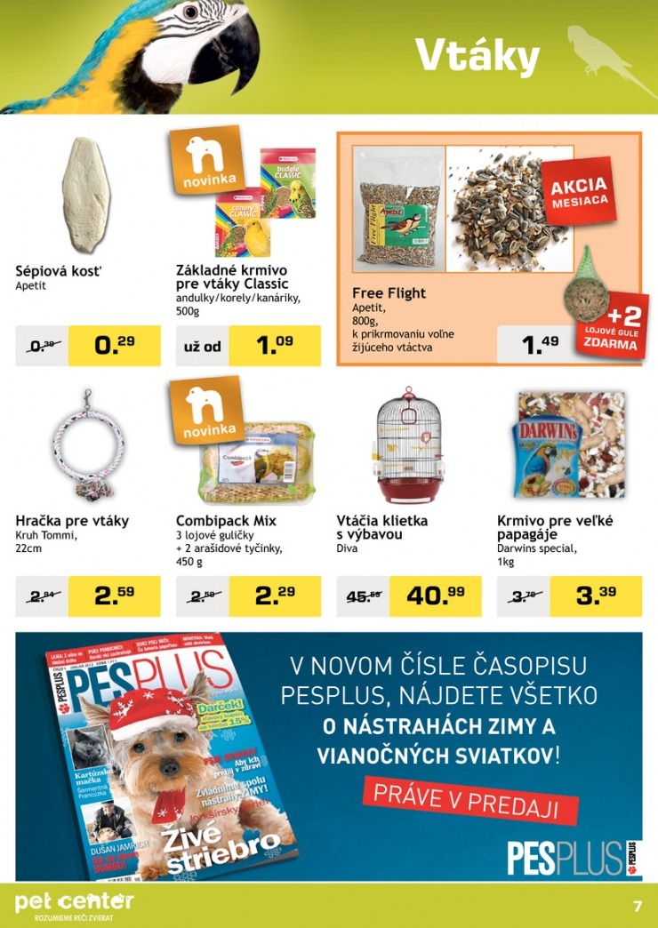 leták Pet Center Bratislava leták strana 7 leták Pet Center Bratislava leták strana 7