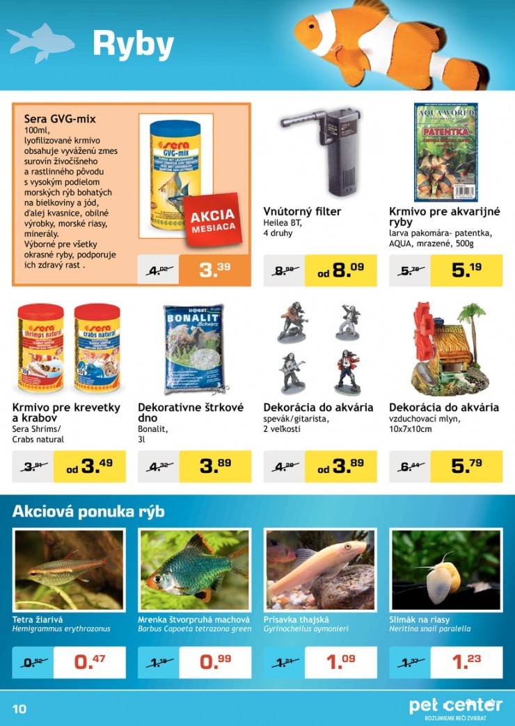 leták Pet Center Bratislava leták strana 10 leták Pet Center Bratislava leták strana 10