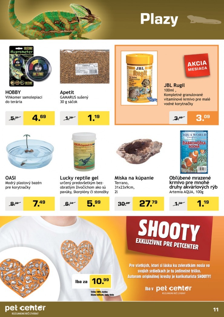 leták Pet Center Bratislava leták strana 11 leták Pet Center Bratislava leták strana 11