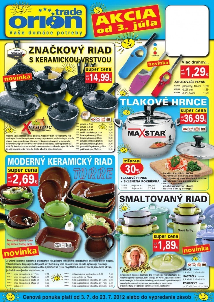 leták akcia Oriontrade leták strana 1 leták akcia Oriontrade leták strana 1