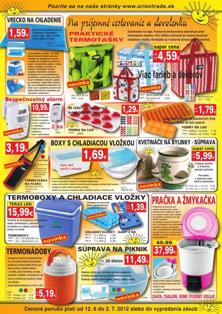 leták Oriontrade leták-letné ceny strana 3 leták Oriontrade leták-letné ceny strana 3