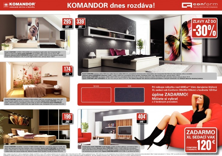 leták KOMANDOR Jarné upratovanie strana 2 leták KOMANDOR Jarné upratovanie strana 2