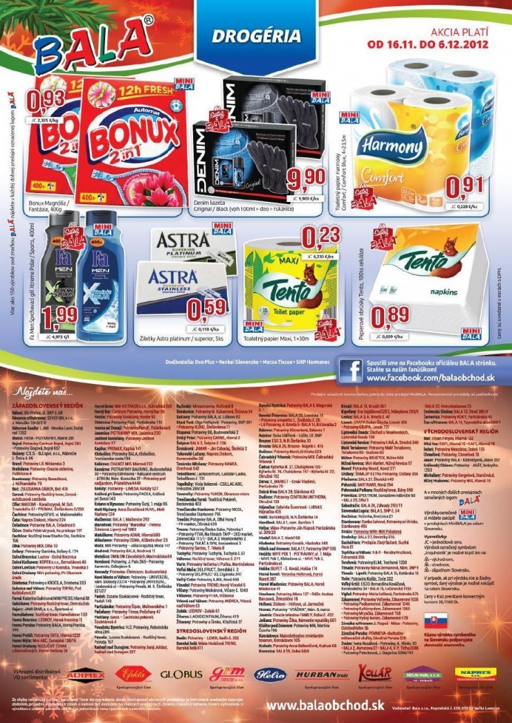 leták BALA akciový leták strana 8 leták BALA akciový leták strana 8