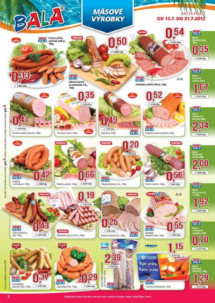 leták BALA akčný leták strana 2 leták BALA akčný leták strana 2