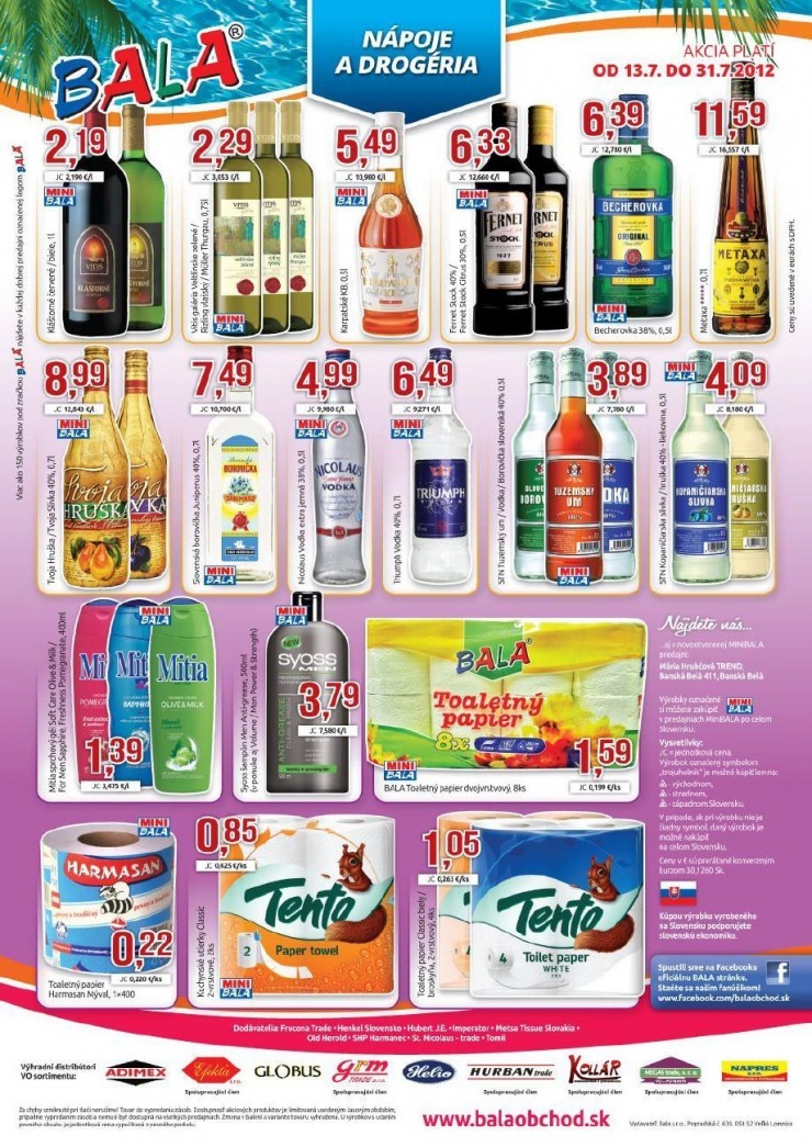 leták BALA akčný leták strana 8 leták BALA akčný leták strana 8