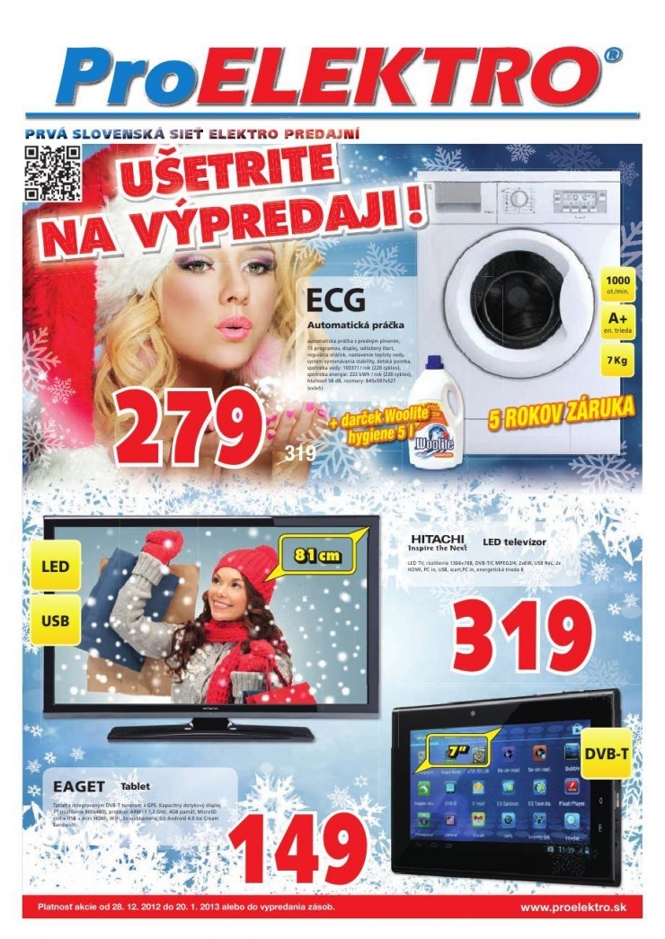 leták ProELEKTRO výpredaj strana 1 leták ProELEKTRO výpredaj strana 1