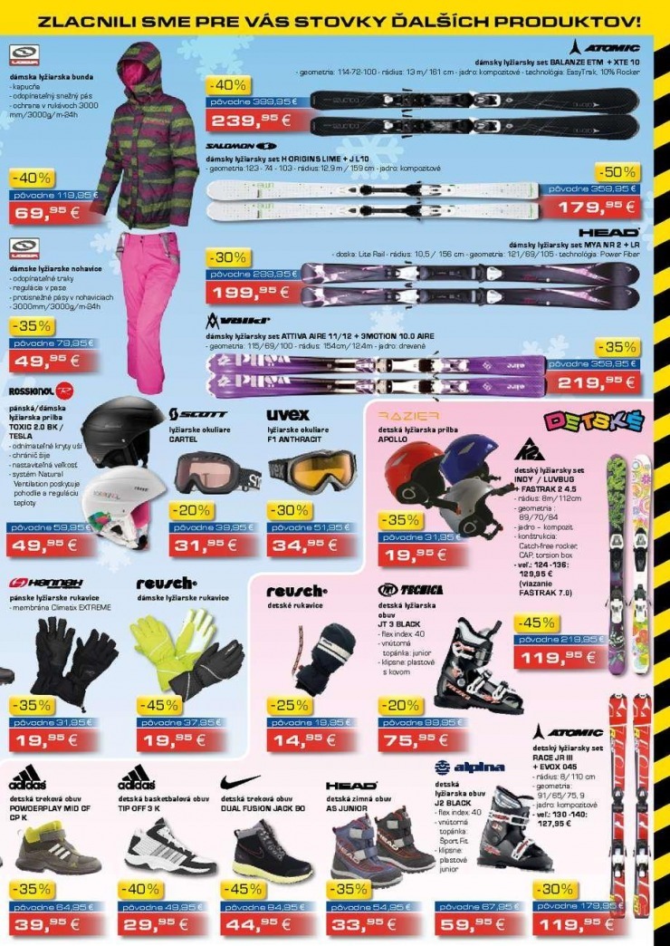 leták Sportisimo zľavy strana 3 leták Sportisimo zľavy strana 3