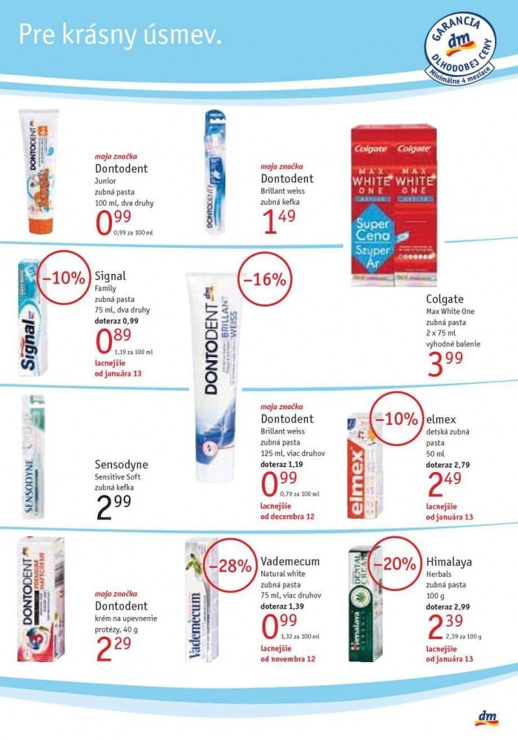 leták akčná ponuka dm drogerie strana 5 leták akčná ponuka dm drogerie strana 5
