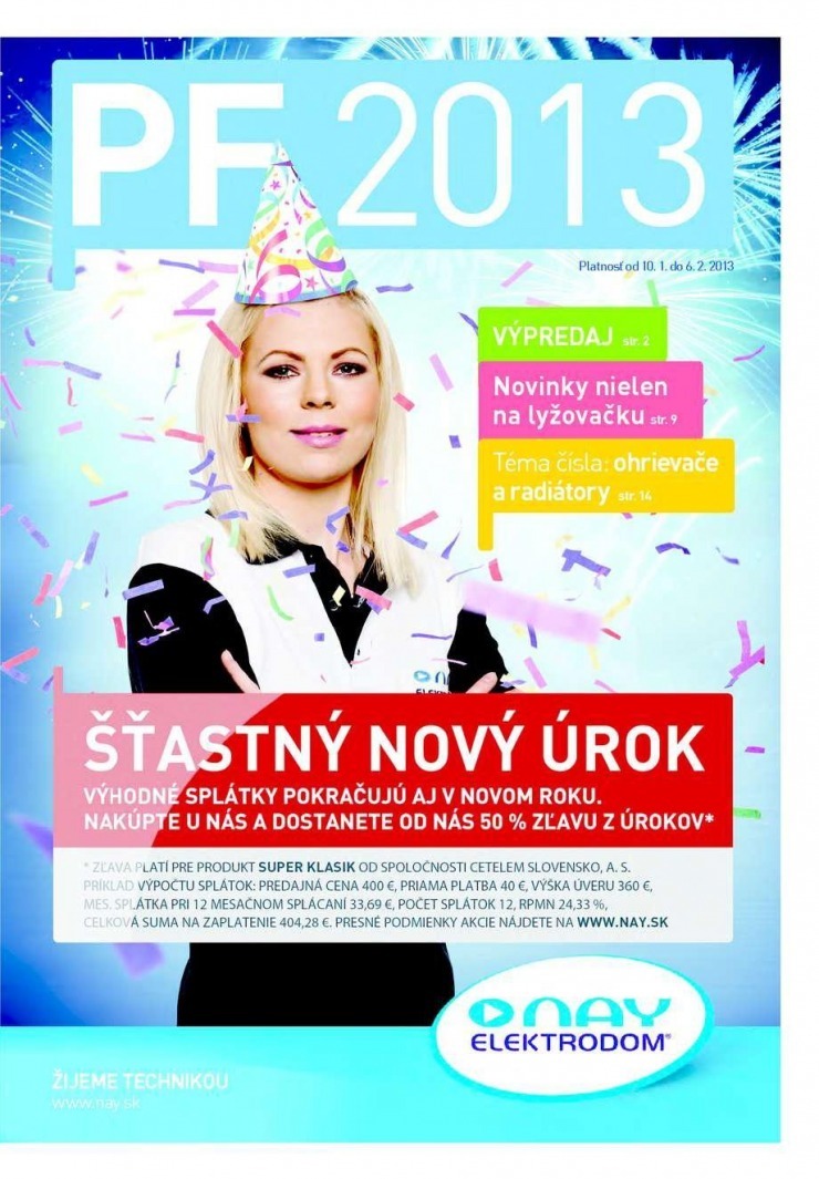 leták NAY Elektrodom akciový leták strana 2 leták NAY Elektrodom akciový leták strana 2