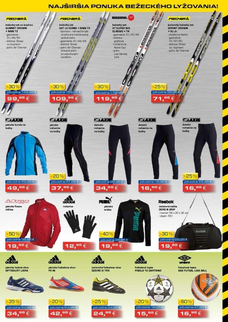 leták Sportisimo likvidačné ceny strana 7 leták Sportisimo likvidačné ceny strana 7
