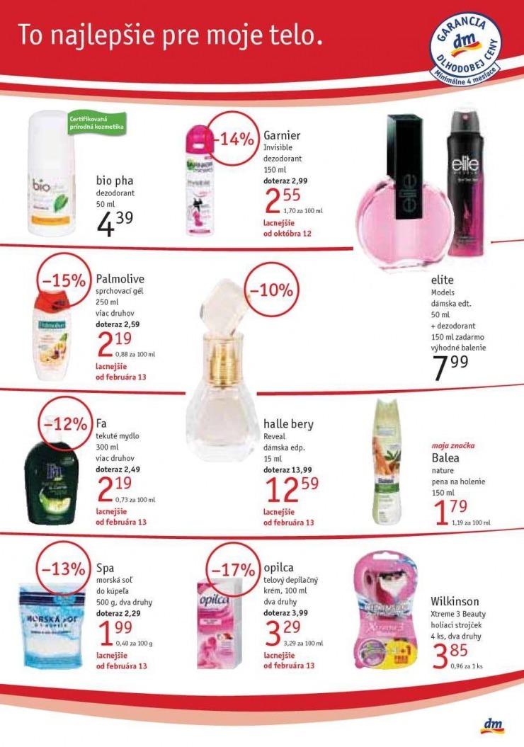 leták katalog drogerie dm strana 13 leták katalog drogerie dm strana 13