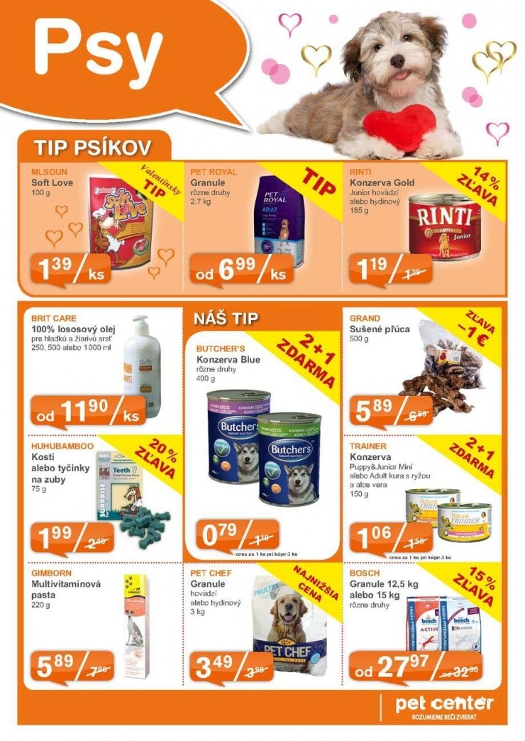 leták akciový leták Pet Center strana 3 leták akciový leták Pet Center strana 3