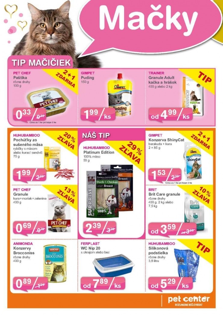 leták akciový leták Pet Center strana 4 leták akciový leták Pet Center strana 4