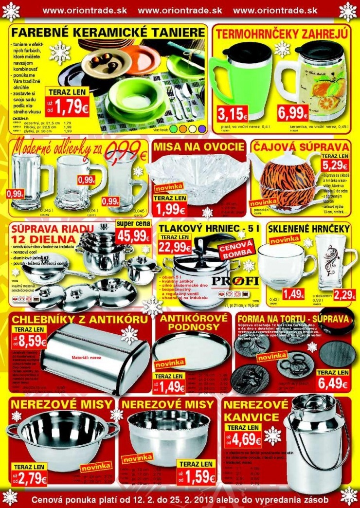 leták leták predajny Oriontrade strana 2 leták leták predajny Oriontrade strana 2