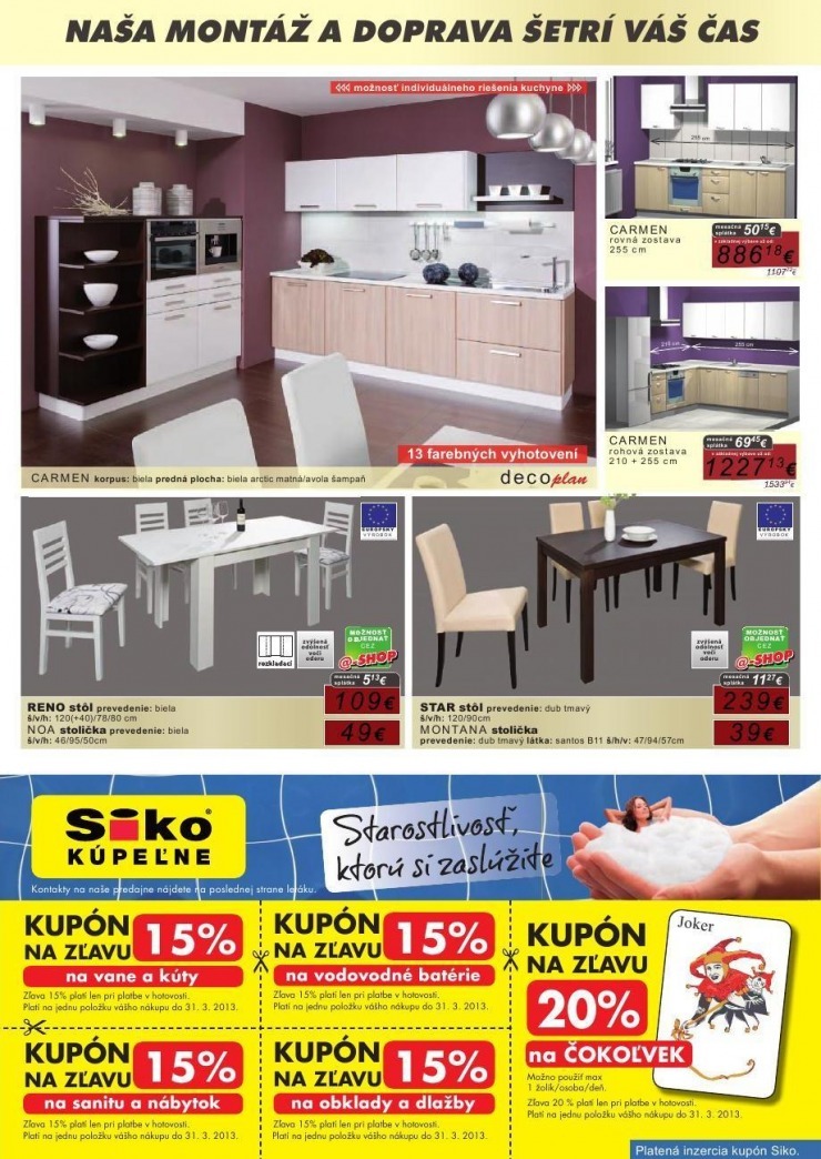 leták Decodom - kuchyne strana 7 leták Decodom - kuchyne strana 7