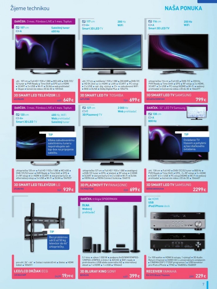 leták NAY Elektrodom - novinky strana 7 leták NAY Elektrodom - novinky strana 7