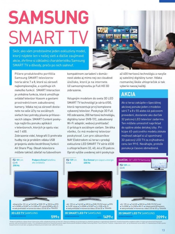 leták NAY Elektrodom - novinky strana 13 leták NAY Elektrodom - novinky strana 13