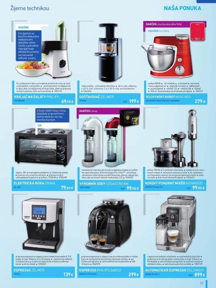 leták NAY Elektrodom - novinky strana 17 leták NAY Elektrodom - novinky strana 17
