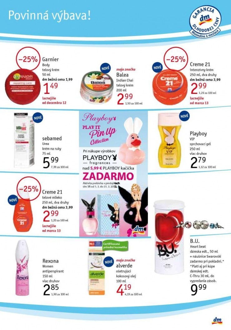 leták aktuálný leták dm drogerie strana 13 leták aktuálný leták dm drogerie strana 13