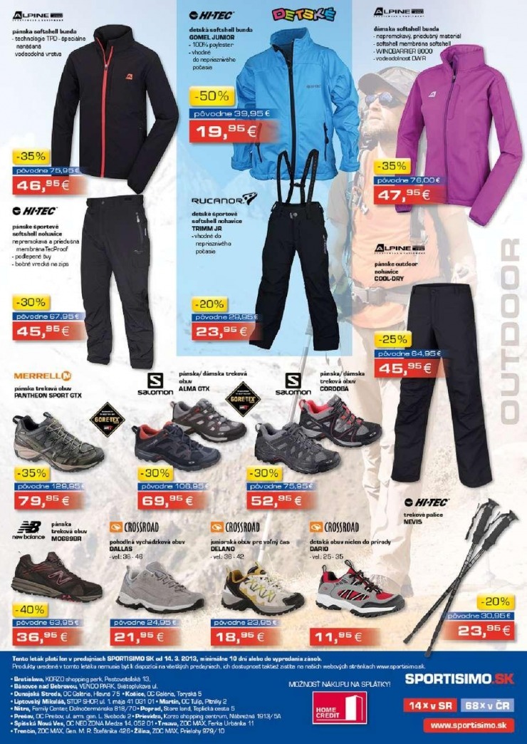 leták akciový leták Sportisimo strana 8 leták akciový leták Sportisimo strana 8