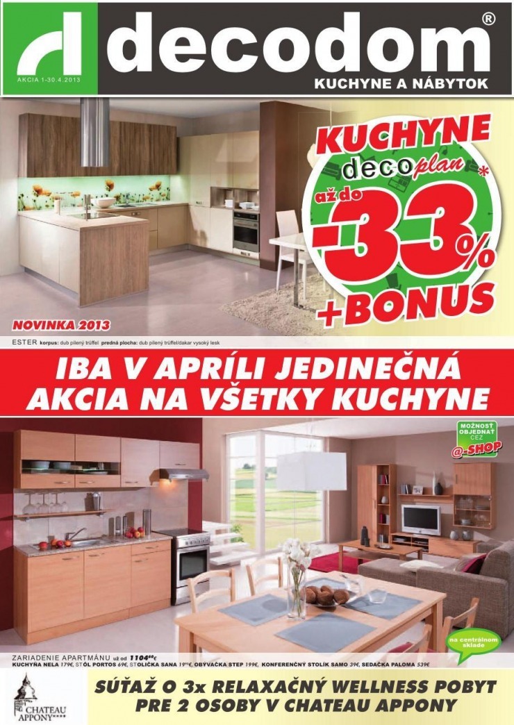 leták Decodom mimoriadný leták strana 1 leták Decodom mimoriadný leták strana 1