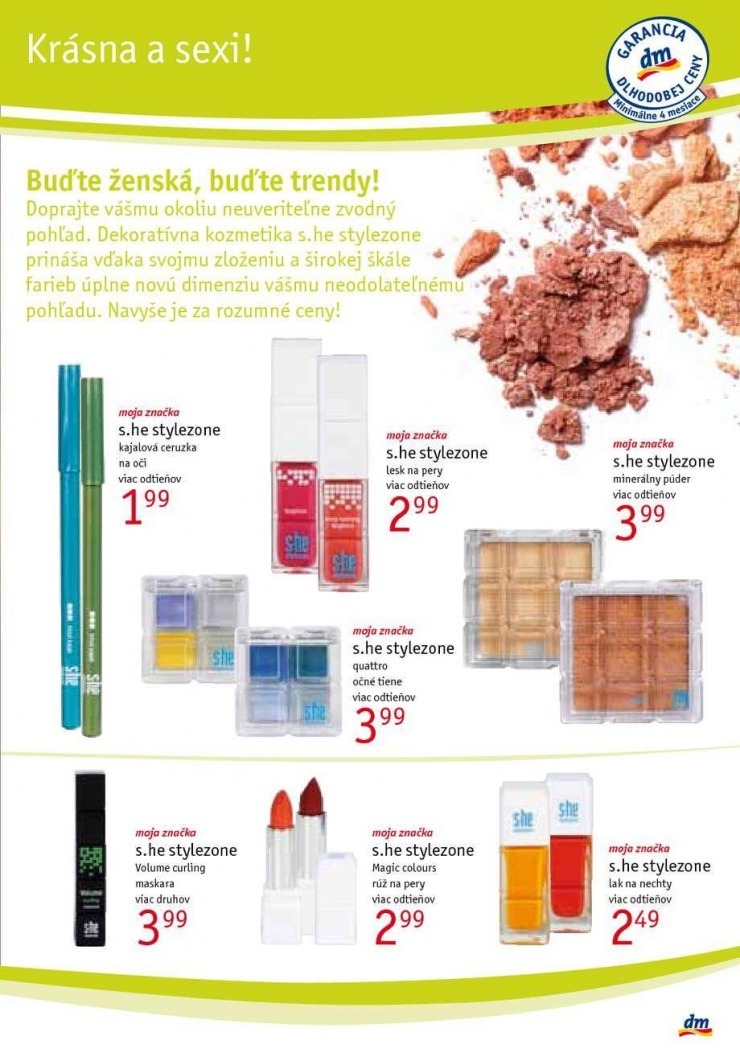 leták akčná ponuka dm drogerie strana 3 leták akčná ponuka dm drogerie strana 3