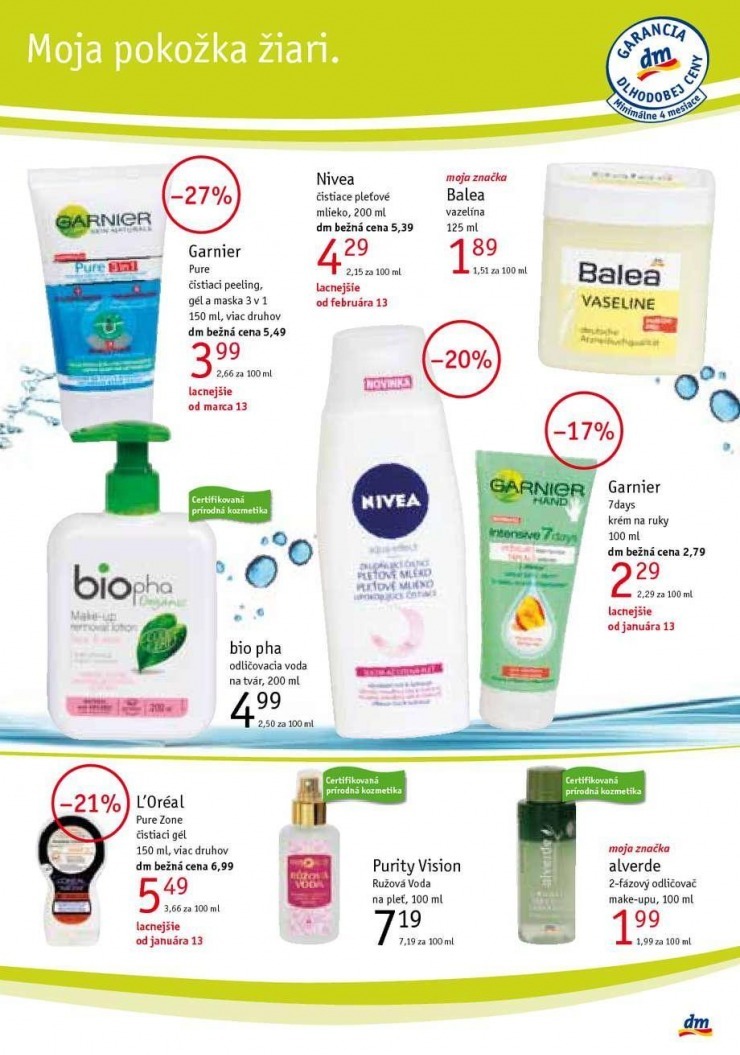 leták akčná ponuka dm drogerie strana 7 leták akčná ponuka dm drogerie strana 7