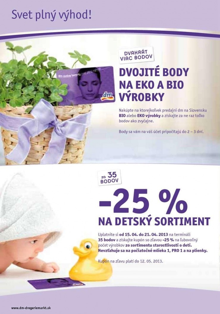 leták akčná ponuka dm drogerie strana 8 leták akčná ponuka dm drogerie strana 8