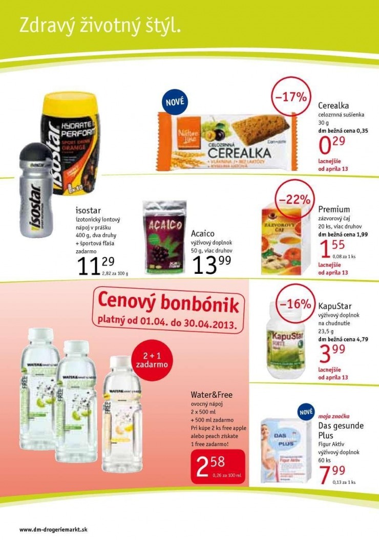 leták akčná ponuka dm drogerie strana 16 leták akčná ponuka dm drogerie strana 16