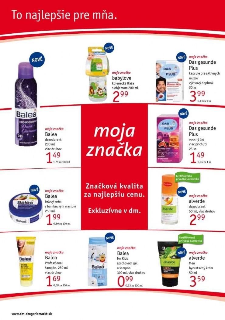 leták akčná ponuka dm drogerie strana 20 leták akčná ponuka dm drogerie strana 20
