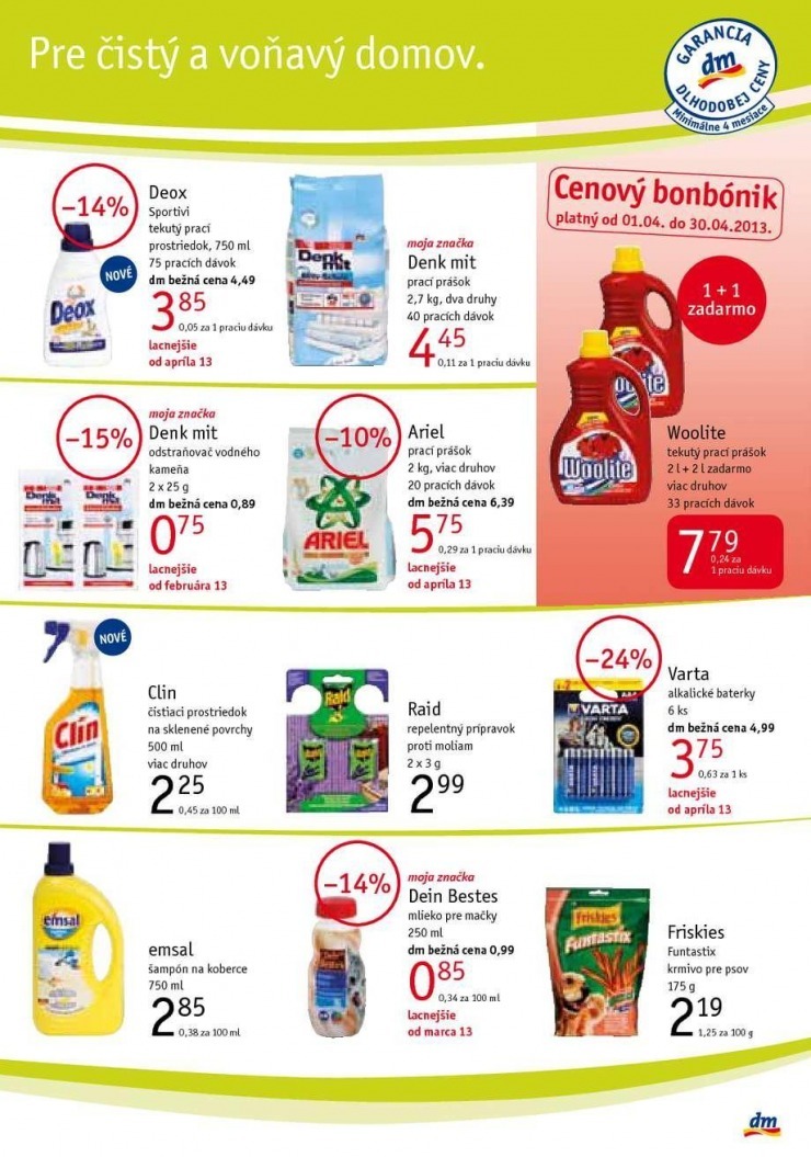 leták akčná ponuka dm drogerie strana 23 leták akčná ponuka dm drogerie strana 23