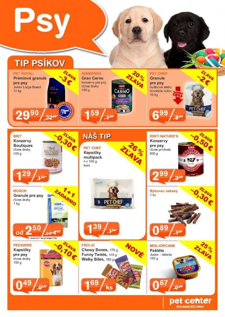 leták špeciálna ponuka Pet Center strana 3 leták špeciálna ponuka Pet Center strana 3