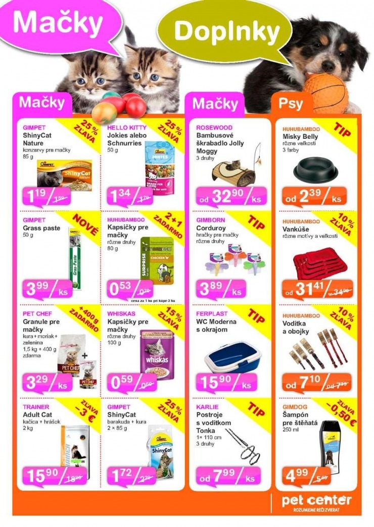 leták špeciálna ponuka Pet Center strana 5 leták špeciálna ponuka Pet Center strana 5