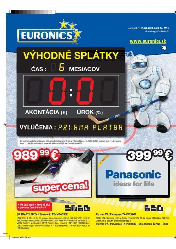 leták aktuálny leták Euronics strana 1 leták aktuálny leták Euronics strana 1