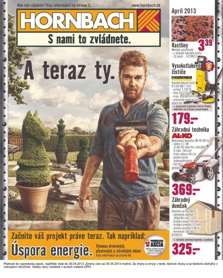 leták aktuálny katalóg HORNBACH strana 1 leták aktuálny katalóg HORNBACH strana 1