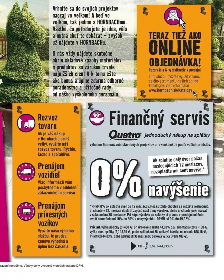 leták aktuálny katalóg HORNBACH strana 3 leták aktuálny katalóg HORNBACH strana 3