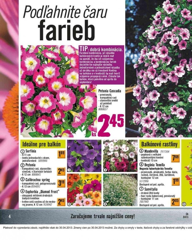 leták aktuálny katalóg HORNBACH strana 4 leták aktuálny katalóg HORNBACH strana 4