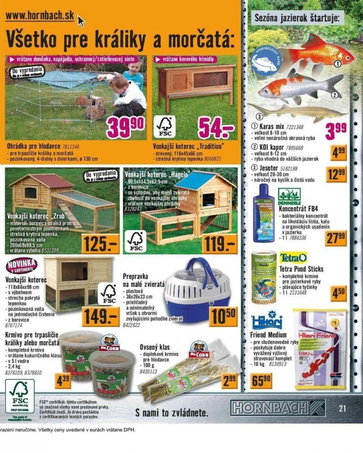 leták aktuálny katalóg HORNBACH strana 21 leták aktuálny katalóg HORNBACH strana 21