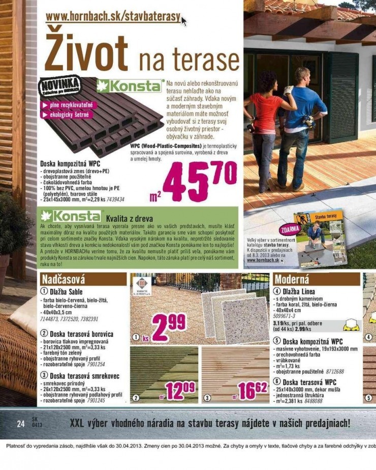 leták aktuálny katalóg HORNBACH strana 24 leták aktuálny katalóg HORNBACH strana 24