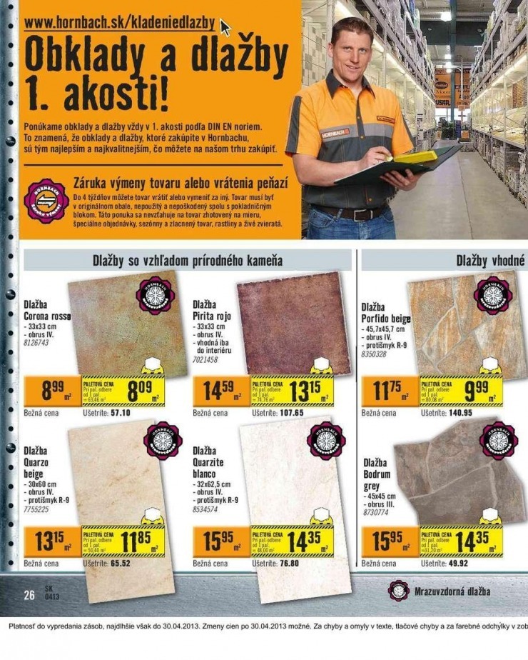 leták aktuálny katalóg HORNBACH strana 26 leták aktuálny katalóg HORNBACH strana 26
