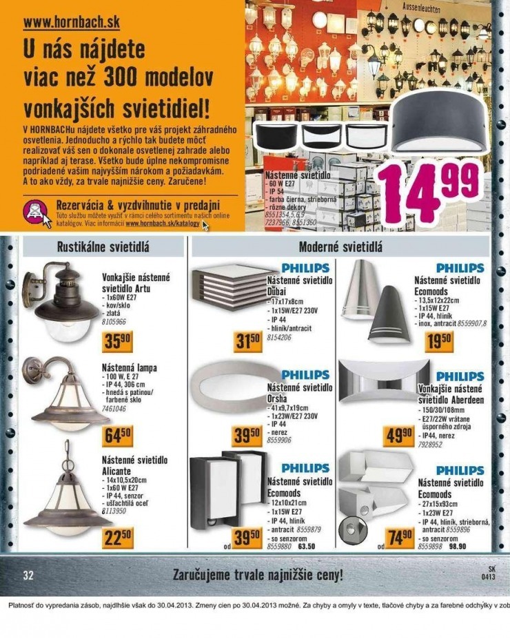 leták aktuálny katalóg HORNBACH strana 32 leták aktuálny katalóg HORNBACH strana 32
