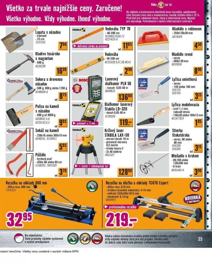leták aktuálny katalóg HORNBACH strana 35 leták aktuálny katalóg HORNBACH strana 35