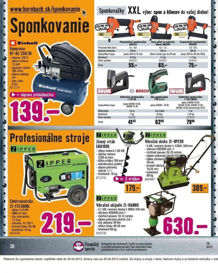 leták aktuálny katalóg HORNBACH strana 36 leták aktuálny katalóg HORNBACH strana 36