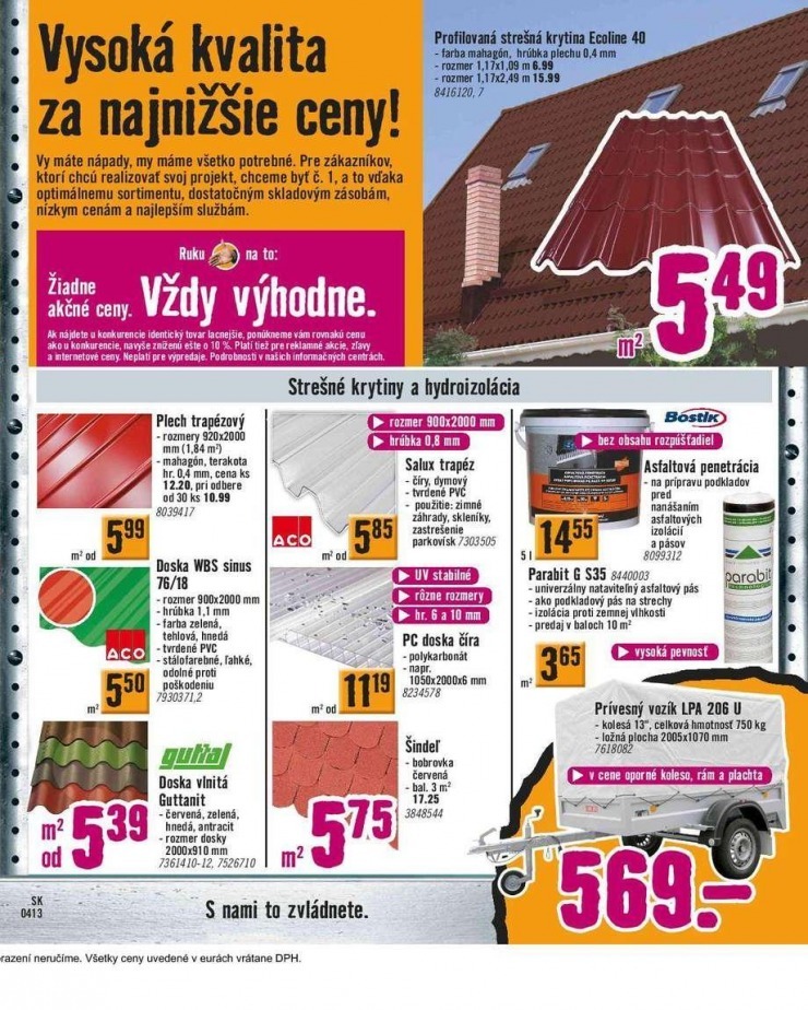 leták aktuálny katalóg HORNBACH strana 47 leták aktuálny katalóg HORNBACH strana 47