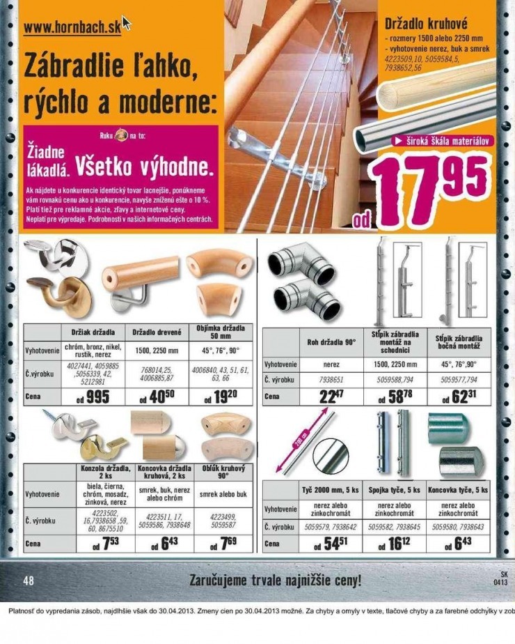 leták aktuálny katalóg HORNBACH strana 48 leták aktuálny katalóg HORNBACH strana 48
