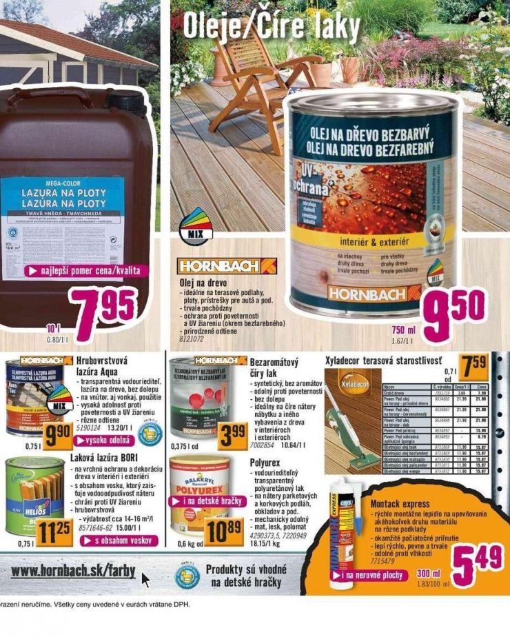 leták aktuálny katalóg HORNBACH strana 55 leták aktuálny katalóg HORNBACH strana 55