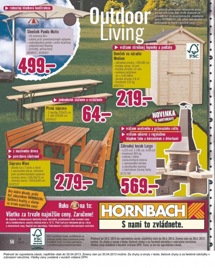 leták aktuálny katalóg HORNBACH strana 56 leták aktuálny katalóg HORNBACH strana 56